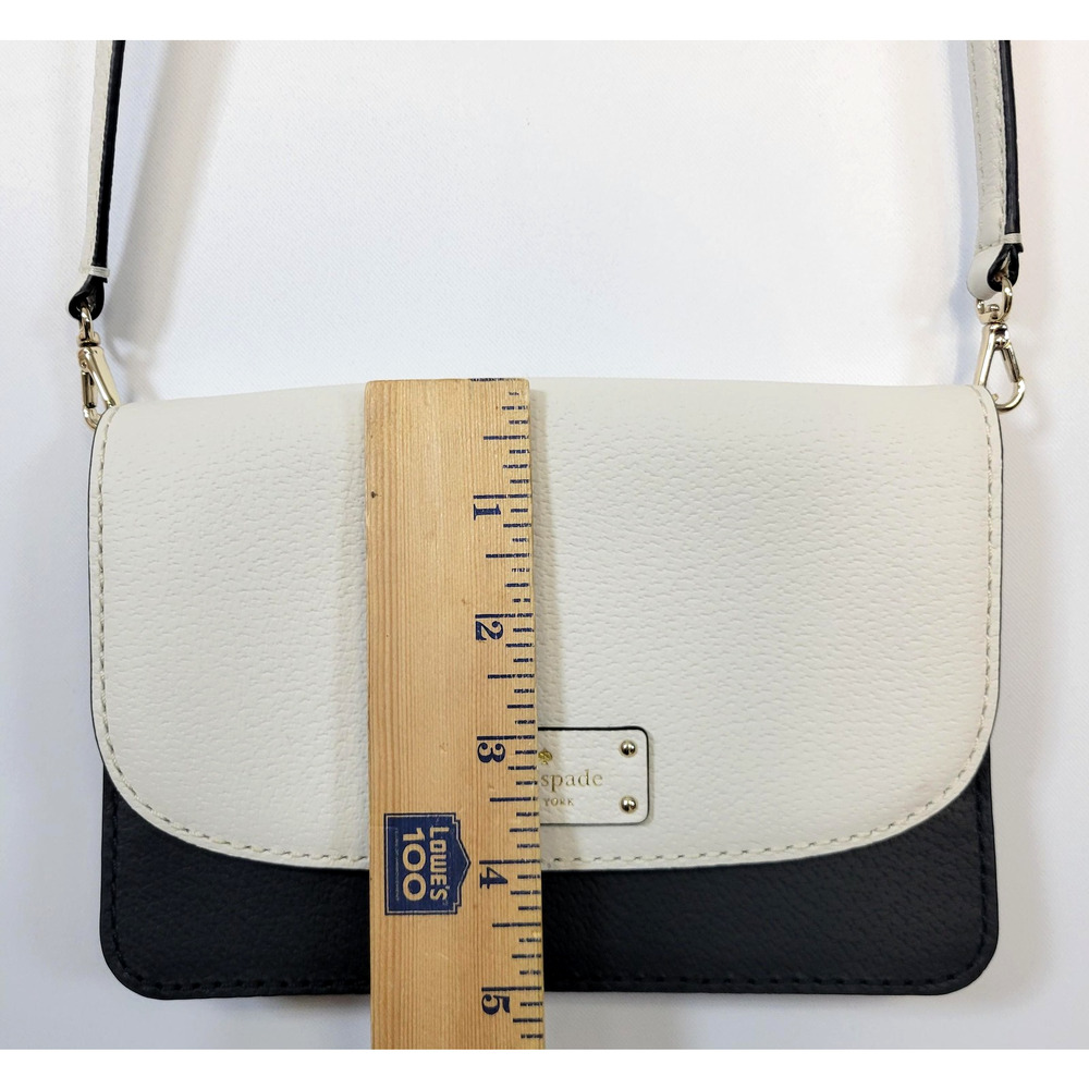 Kate Spade Crossbody Bag Womens Small Muiticolor Leather Pebble Colorblock Purse - Picture 10 of 16